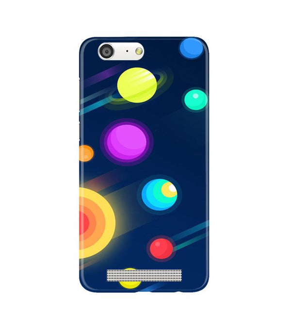 Solar Planet Case for Gionee M5 (Design - 197)