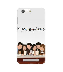 Friends Mobile Back Case for Gionee M5 (Design - 200)