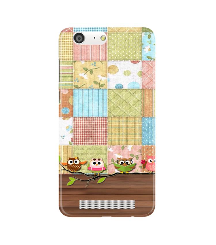 Owls Case for Gionee M5 (Design - 202)
