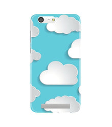 Clouds Mobile Back Case for Gionee M5 (Design - 210)