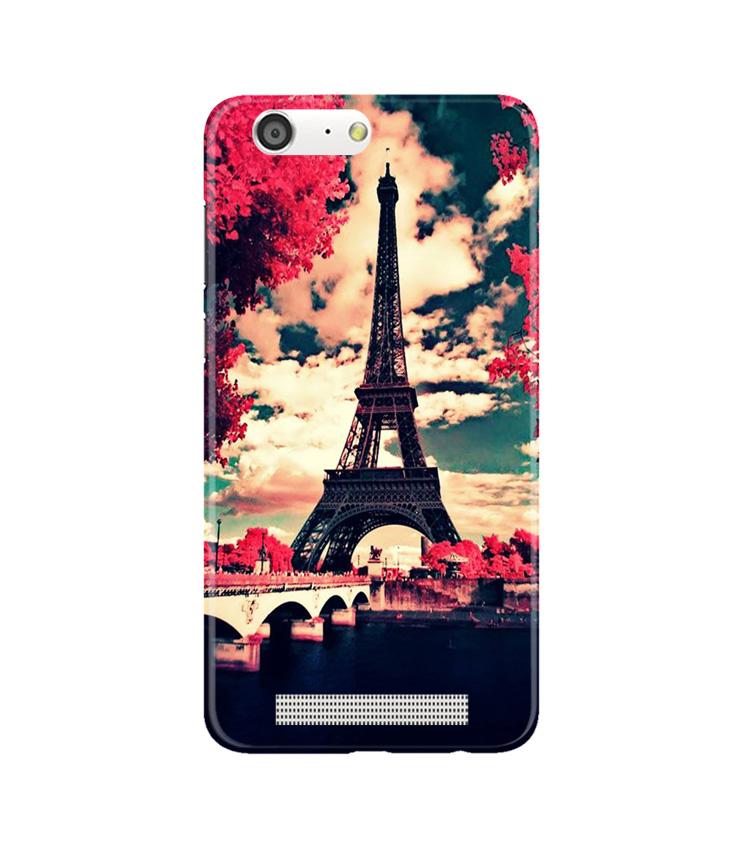 Eiffel Tower Case for Gionee M5 (Design No. 212)
