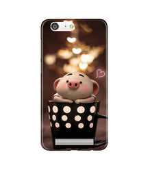 Cute Bunny Mobile Back Case for Gionee M5 (Design - 213)