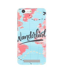 Wonderlust Travel Case for Gionee M5 (Design No. 223)