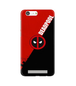 Deadpool Case for Gionee M5 (Design No. 248)