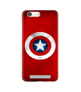 Captain America Case for Gionee M5 (Design No. 249)