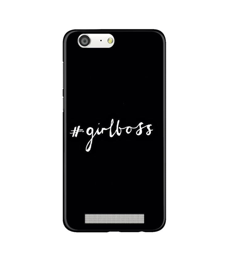 #GirlBoss Case for Gionee M5 (Design No. 266)