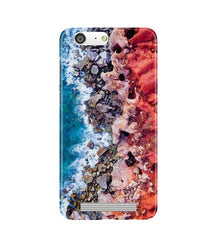 Sea Shore Mobile Back Case for Gionee M5 (Design - 273)