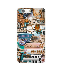 Vintage Design Case for Gionee M5 (Design No. 284)