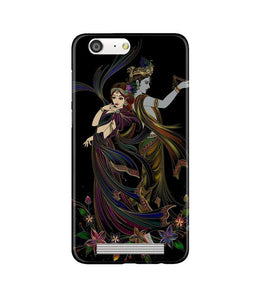 Radha Krishna Case for Gionee M5 (Design No. 290)