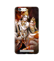 Radha Krishna Mobile Back Case for Gionee M5 (Design - 292)