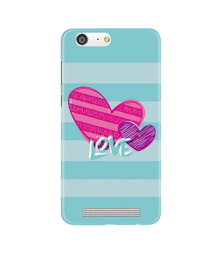 Love Case for Gionee M5 (Design No. 299)