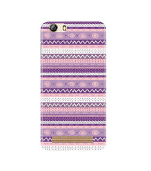 Zigzag line pattern3 Mobile Back Case for Gionee M5 Lite (Design - 11)