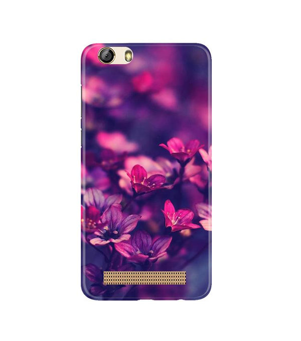flowers Case for Gionee M5 Lite