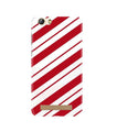 Red White Case for Gionee M5 Lite