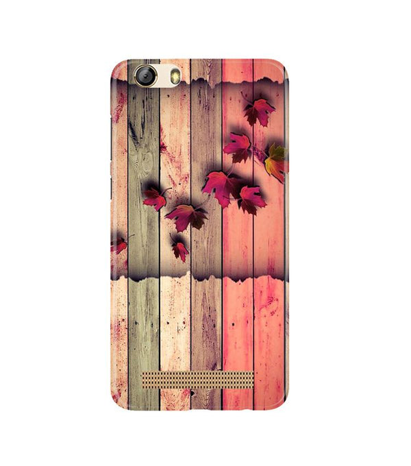 Wooden look2 Case for Gionee M5 Lite