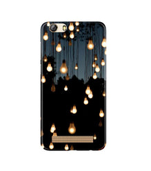 Party Bulb Mobile Back Case for Gionee M5 Lite (Design - 72)