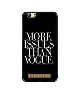 More Issues than Vague Case for Gionee M5 Lite