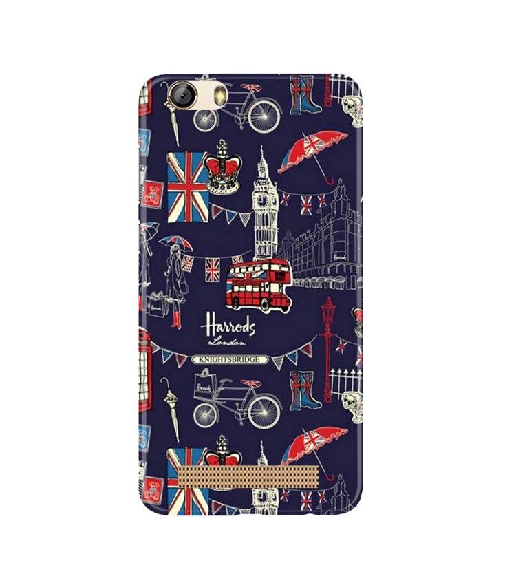 Love London Case for Gionee M5 Lite