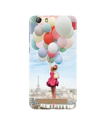 Girl with Baloon Mobile Back Case for Gionee M5 Lite (Design - 84)