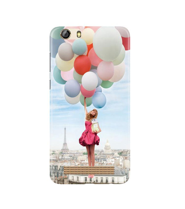 Girl with Baloon Case for Gionee M5 Lite