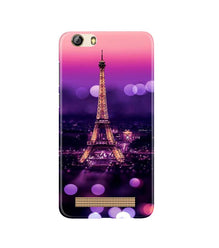 Eiffel Tower Mobile Back Case for Gionee M5 Lite (Design - 86)