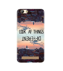 Look at things different Mobile Back Case for Gionee M5 Lite (Design - 99)