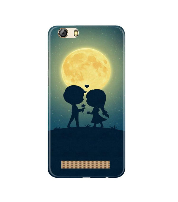 Love Couple Case for Gionee M5 Lite  (Design - 109)