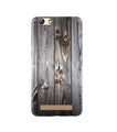 Wooden Look Case for Gionee M5 Lite  (Design - 114)