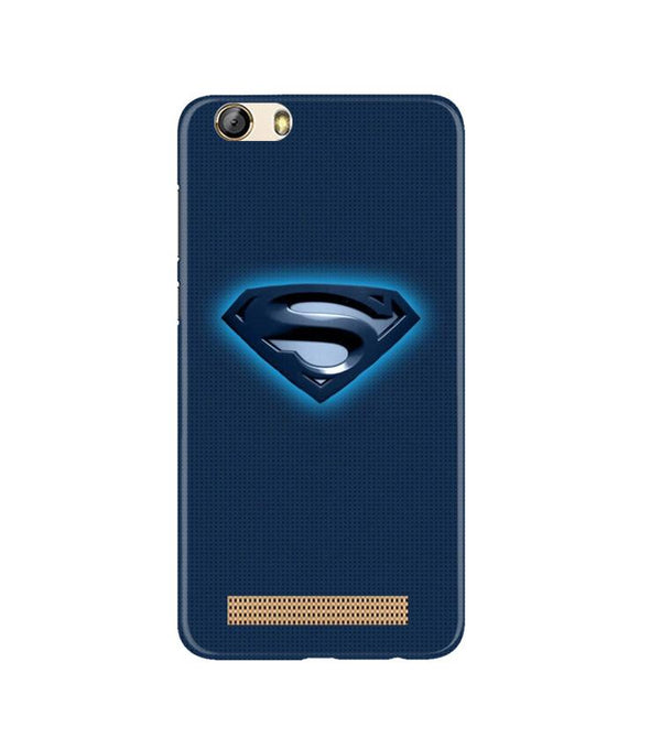 Superman Superhero Case for Gionee M5 Lite  (Design - 117)