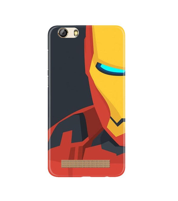 Iron Man Superhero Case for Gionee M5 Lite  (Design - 120)