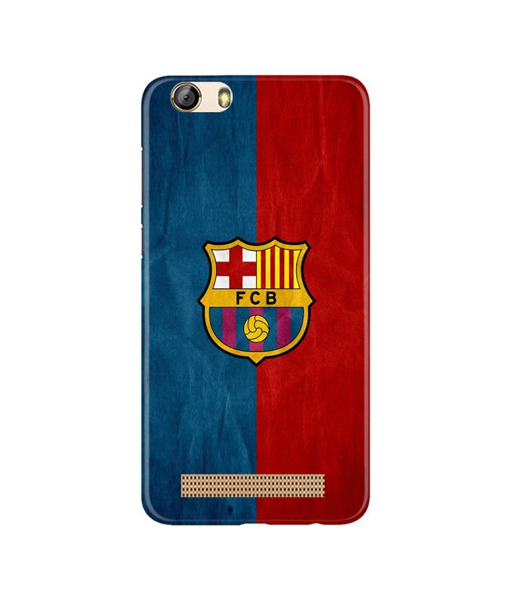 FCB Football Case for Gionee M5 Lite  (Design - 123)