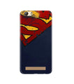 Superman Superhero Case for Gionee M5 Lite  (Design - 125)