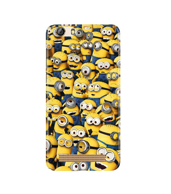 Minions Case for Gionee M5 Lite  (Design - 126)
