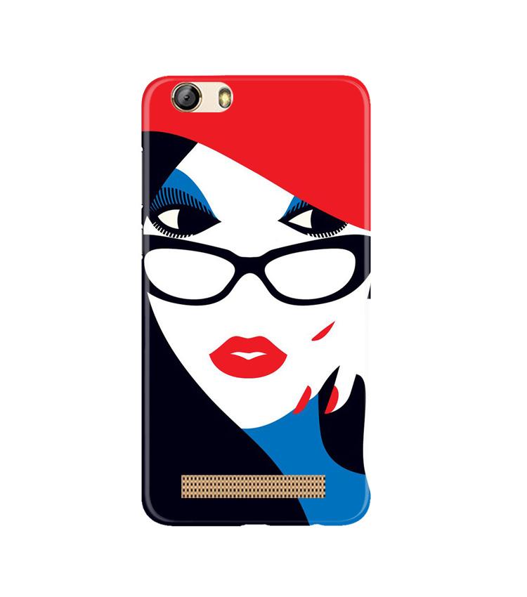 Girlish Case for Gionee M5 Lite  (Design - 131)