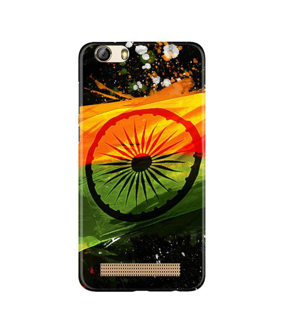 Indian Flag Case for Gionee M5 Lite  (Design - 137)