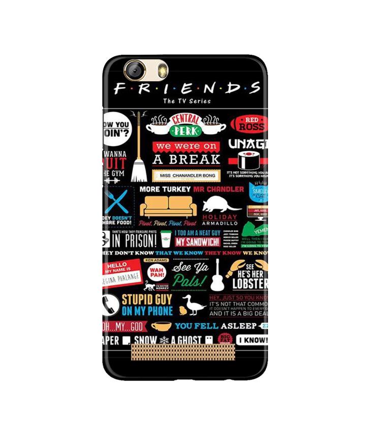 Friends Case for Gionee M5 Lite  (Design - 145)