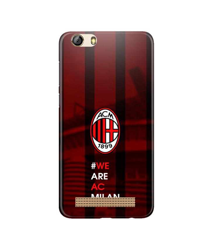 AC Milan Case for Gionee M5 Lite  (Design - 155)