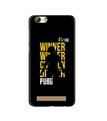 Pubg Winner Winner Mobile Back Case for Gionee M5 Lite  (Design - 177)