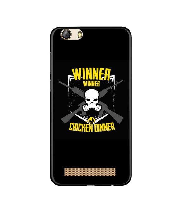 Winner Winner Chicken Dinner Case for Gionee M5 Lite  (Design - 178)