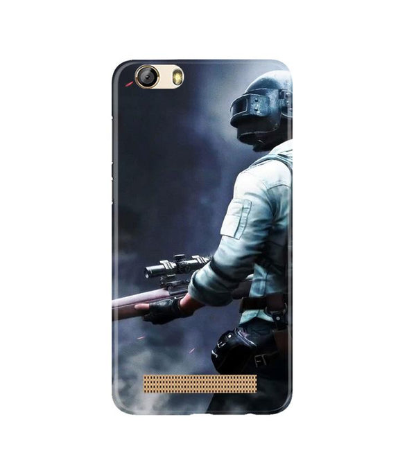 Pubg Case for Gionee M5 Lite  (Design - 179)