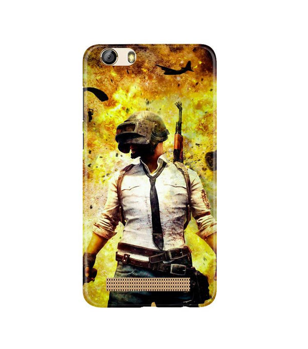 Pubg Case for Gionee M5 Lite  (Design - 180)