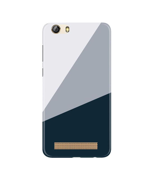 Blue Shade Case for Gionee M5 Lite (Design - 182)