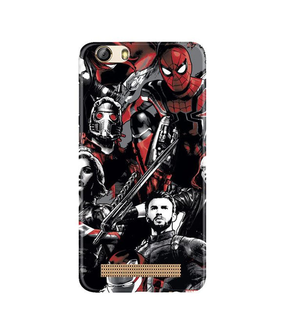 Avengers Case for Gionee M5 Lite (Design - 190)