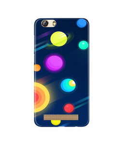 Solar Planet Case for Gionee M5 Lite (Design - 197)