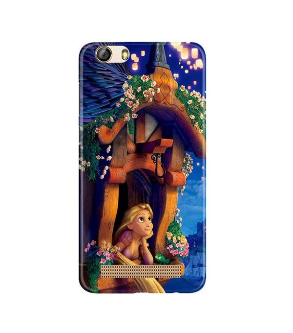 Cute Girl Case for Gionee M5 Lite (Design - 198)