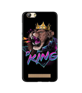 Lion King Case for Gionee M5 Lite (Design No. 219)
