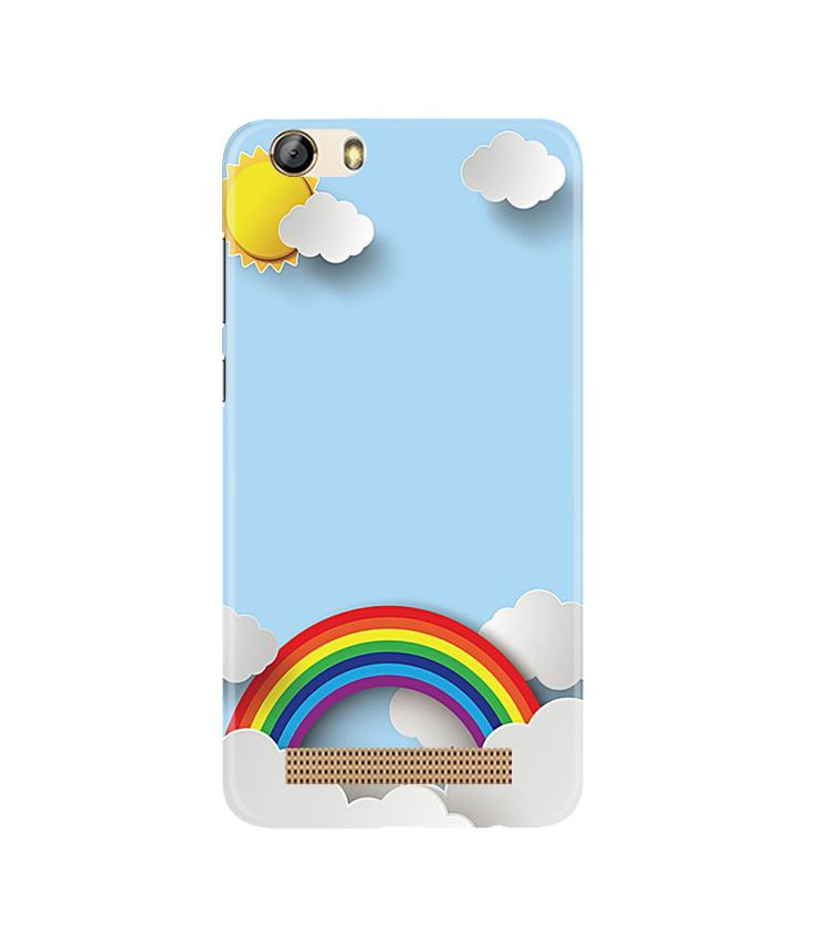Rainbow Case for Gionee M5 Lite (Design No. 225)