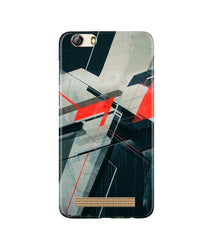 Modern Art Mobile Back Case for Gionee M5 Lite (Design - 231)