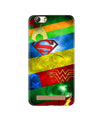 Superheros Logo Case for Gionee M5 Lite (Design No. 251)