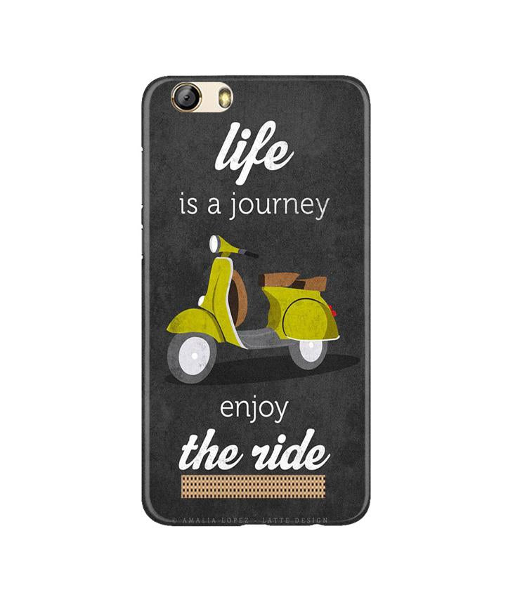 Life is a Journey Case for Gionee M5 Lite (Design No. 261)